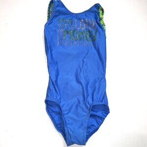 Motionwear Leotard "For Love or Money Invitational" size Medium child MC 8-10